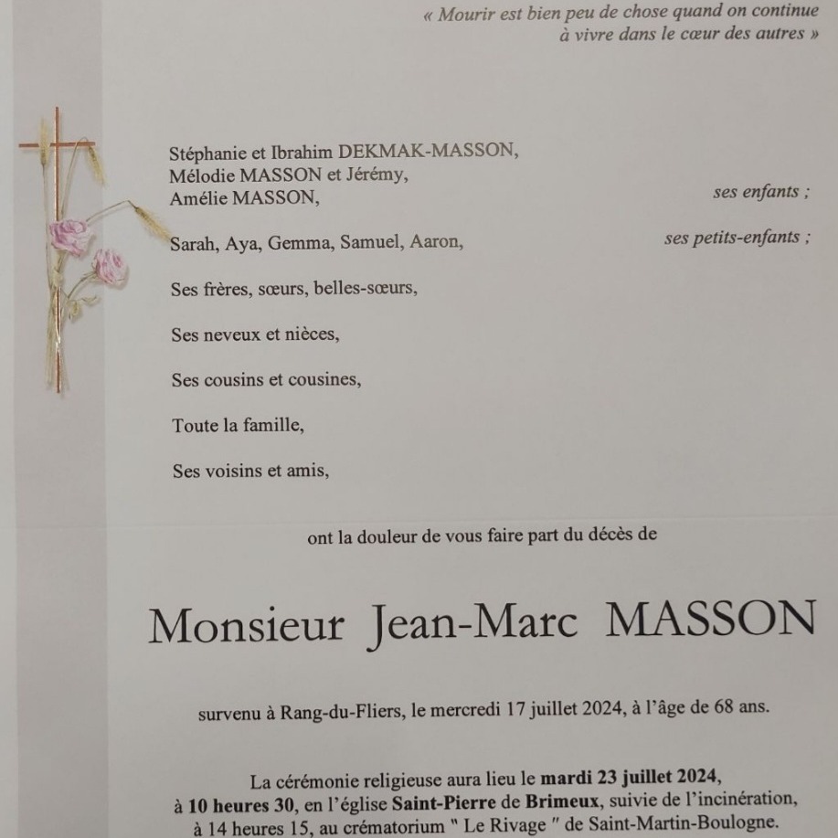 Photo de Jean-Marc MASSON